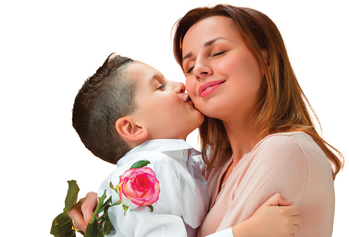 young-kid-giving-red-rose-his-mom